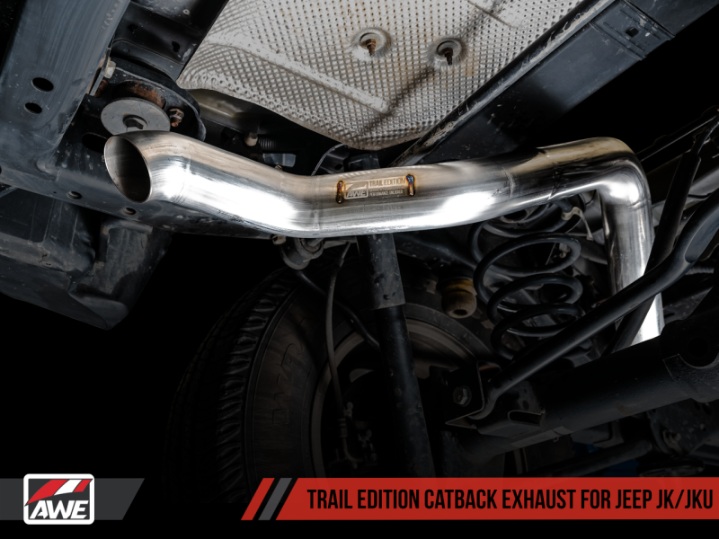 AWE Tuning 07-18 Jeep Wrangler JK/JKU 3.6L Trail Edition Cat-Back Exhaust