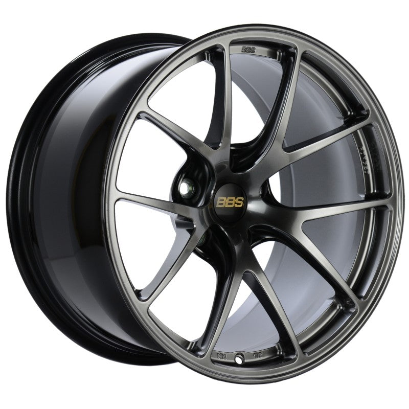 BBS RI-A 18x11 5x120 ET37 Diamond Black Wheel -82mm PFS/Clip Required