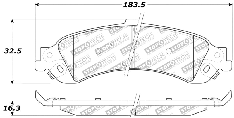 StopTech Performance Brake Pads