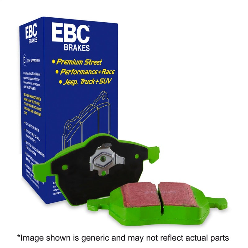 EBC 13+ Subaru Forester 2.0 Turbo Greenstuff Front Brake Pads