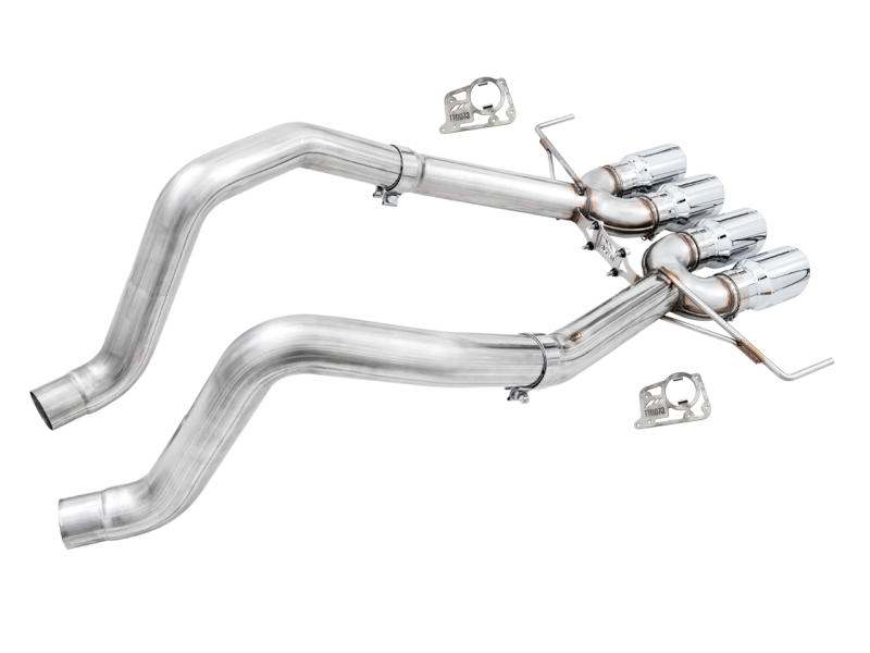 AWE Tuning 14-19 Chevy Corvette C7 Z06/ZR1 (w/o AFM) Track Edition Axle-Back Exhaust w/Chrome Tips