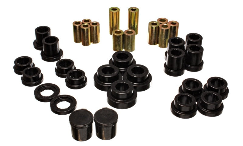 Energy Suspension 00-09 Honda S2000 Black Rear End Control Arm Bushing Set