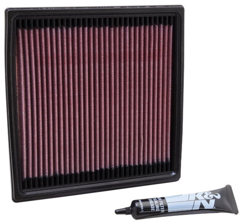 K&N 8.5in O/S Length x 8.375in O/S Width x .75in H Ducati Replacement Air Filter