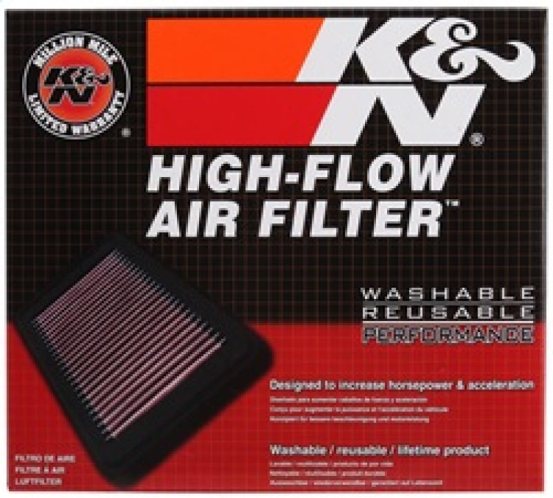 K&N 2019 BMW 330I L4-2.0L Turbo F/I/DSL Replacement Drop In Air Filter