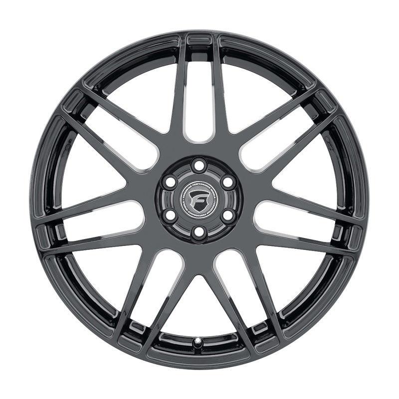 Forgestar F14 20x11 / 5x120 BP / ET42 / 7.6in BS Gloss Black Wheel